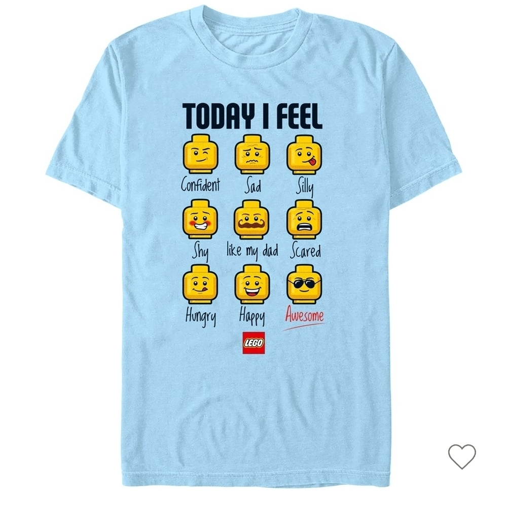 LEGO Blue Graphic T-Shirt
